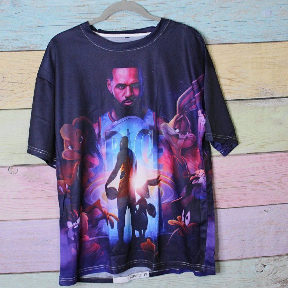 ‎Men's Space Jame Lebron James Print Tee Medium